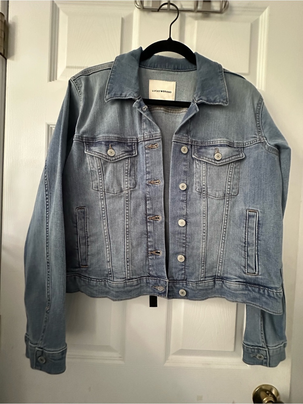 Lucky Brand Light Blue Denim Jacket - Women's Classic